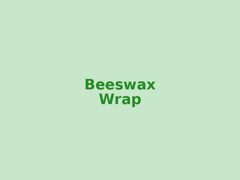 Beeswax Food Wrap